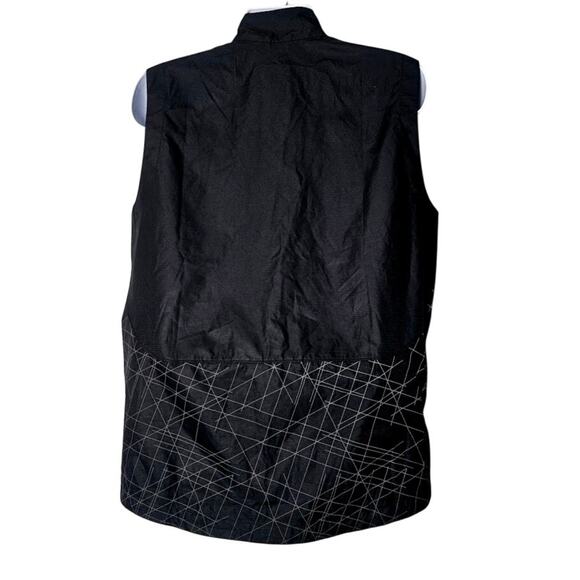 Brooks Running Vest Men's L Black Reflective Windbreaker Athleisure Gorpcore - Picture 2 of 9